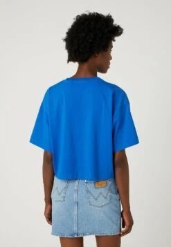 Wrangler Boxy - T-Shirt Imprimé - Nautical Blue -Wrangler Promos Boutique 0d66d226aae2430690a3901c4396ebe2