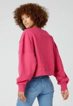 Wrangler Puffy Crew - Sweatshirt - Fuchsia Rose -Wrangler Promos Boutique 0dc64a138fd14e658ae442637bcd2067