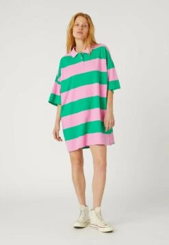 Wrangler Polo - Robe De Jour - Bright Green