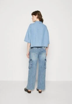 Wrangler Lounge Shirt - Chemisier - Light Stonewash -Wrangler Promos Boutique 21854bf6f5014e04926f8643e858b121