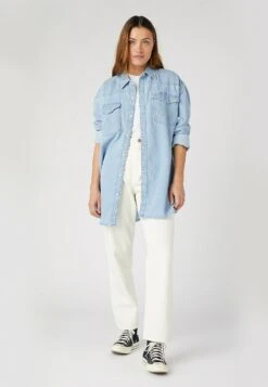 Wrangler Jumbo - Chemisier - Light Vintage Indigo