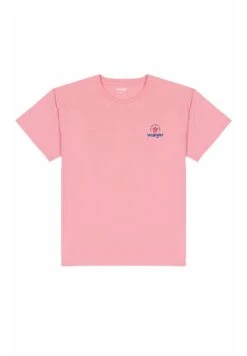 Wrangler Girlfriend - T-Shirt Imprimé - Sick Pink -Wrangler Promos Boutique 2931f4ba495f45138c458524e9272f73