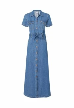 Wrangler Robe En Jean - Mid Stonewash -Wrangler Promos Boutique 30287914acb64cce834220a3dba17d82