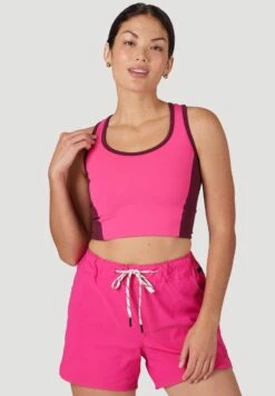 Wrangler All Terrain Gear Compression Top - Débardeur - Pink Yarrow