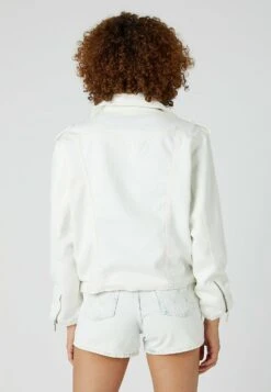 Wrangler Western Moto - Veste Légère - Vintage White -Wrangler Promos Boutique 316974021bea463c9bc809fc1f376240