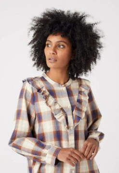 Wrangler Western Frill - Blouse - Nutmeg Brown -Wrangler Promos Boutique 3336302446de4bed9cbc9e028c0b602b