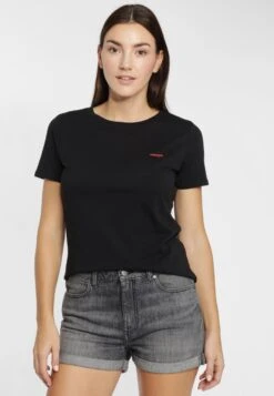Wrangler Sign Off Tee - T-Shirt Basique - Black