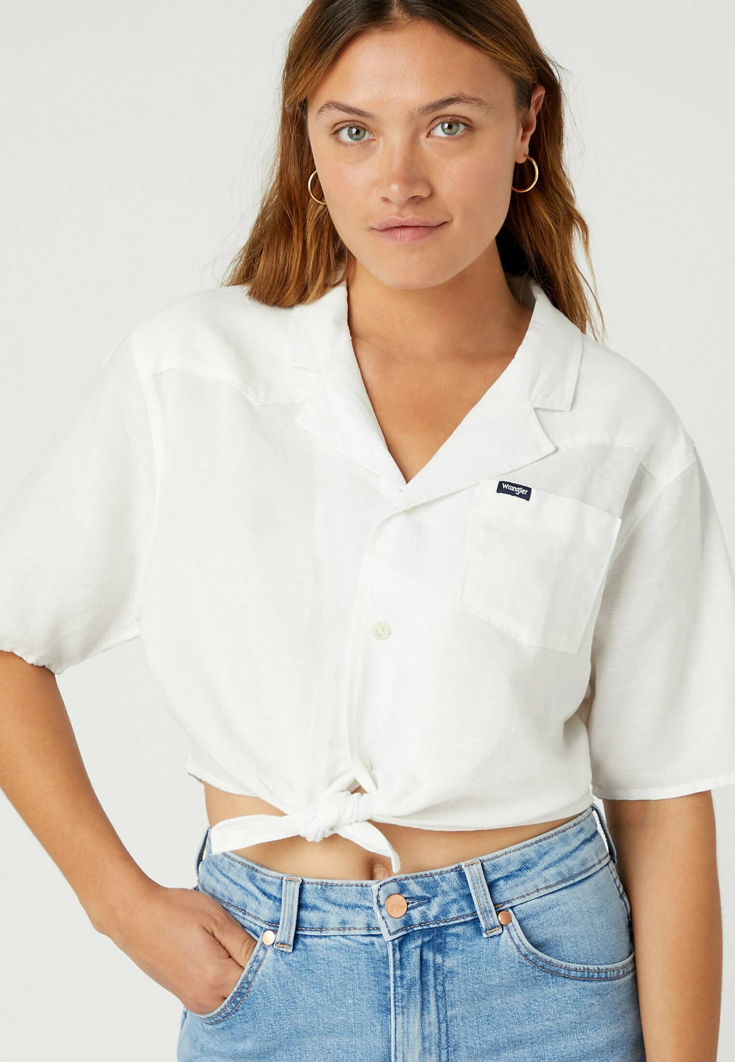 Wrangler Resort - Chemisier - Worn White 4 Wrangler Resort - Chemisier - Worn White – Image 4
