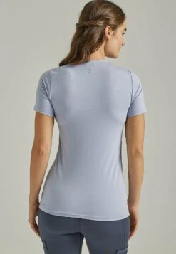 Wrangler T-Shirt Basique - Icelandic Blue -Wrangler Promos Boutique 3de8e1e745b44082a74a26bb055c7da8