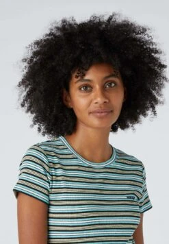 Wrangler Stripe - T-Shirt Imprimé - Himmelblau -Wrangler Promos Boutique 49c89a4bb05649b9a9a5f8971035436a