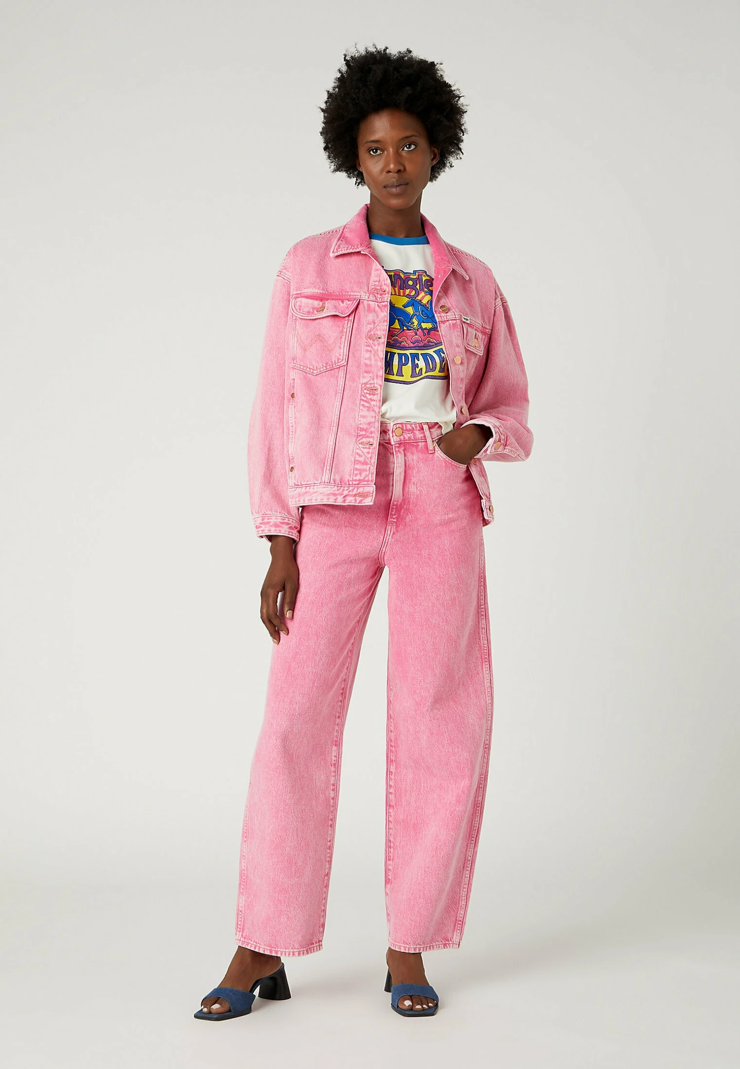 Wrangler Barrel - Jean Flare - Icepop 2 Wrangler Barrel - Jean Flare - Icepop – Image 2