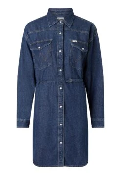 Wrangler Robe En Jean - Dark Indigo -Wrangler Promos Boutique 4c8bd0c38deb460693011d3dc3d4e76b