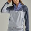 Wrangler 1/4 Zip Popover - Sweat Polaire - Twilight Purple