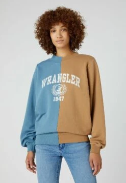 Wrangler 2Way Crew - Sweatshirt - Captains Blue