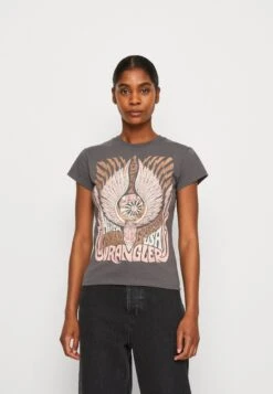 Wrangler Shrunken Band Tee - T-Shirt Imprimé - Magnet