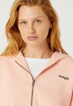 Wrangler Zip Hoodie - Sweat Zippé - Peach Melba -Wrangler Promos Boutique 75d93c6f0e3e468098ce2ec1d129cf7e