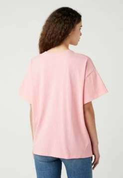 Wrangler Girlfriend - T-Shirt Imprimé - Sick Pink -Wrangler Promos Boutique 7733326f9aad4a289f7d2b2f46d743db