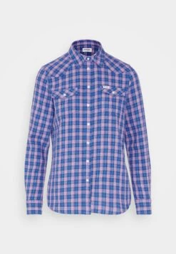 Wrangler Western Shirt - Chemisier - Nautical Blue -Wrangler Promos Boutique 9c7105c192a849ee88e02a1fbad0e162