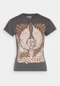 Wrangler Shrunken Band Tee - T-Shirt Imprimé - Magnet -Wrangler Promos Boutique 9f69410ff19d4778aa75b3142feed99b