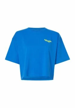 Wrangler Boxy - T-Shirt Imprimé - Nautical Blue -Wrangler Promos Boutique a72597d2ce6545fdba4f8a2d747725dc