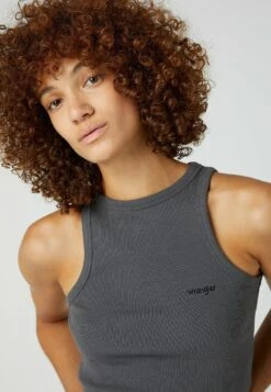 Wrangler Cropped - Débardeur - Magnet -Wrangler Promos Boutique ab9743a348a04265b7babb62d938a77f