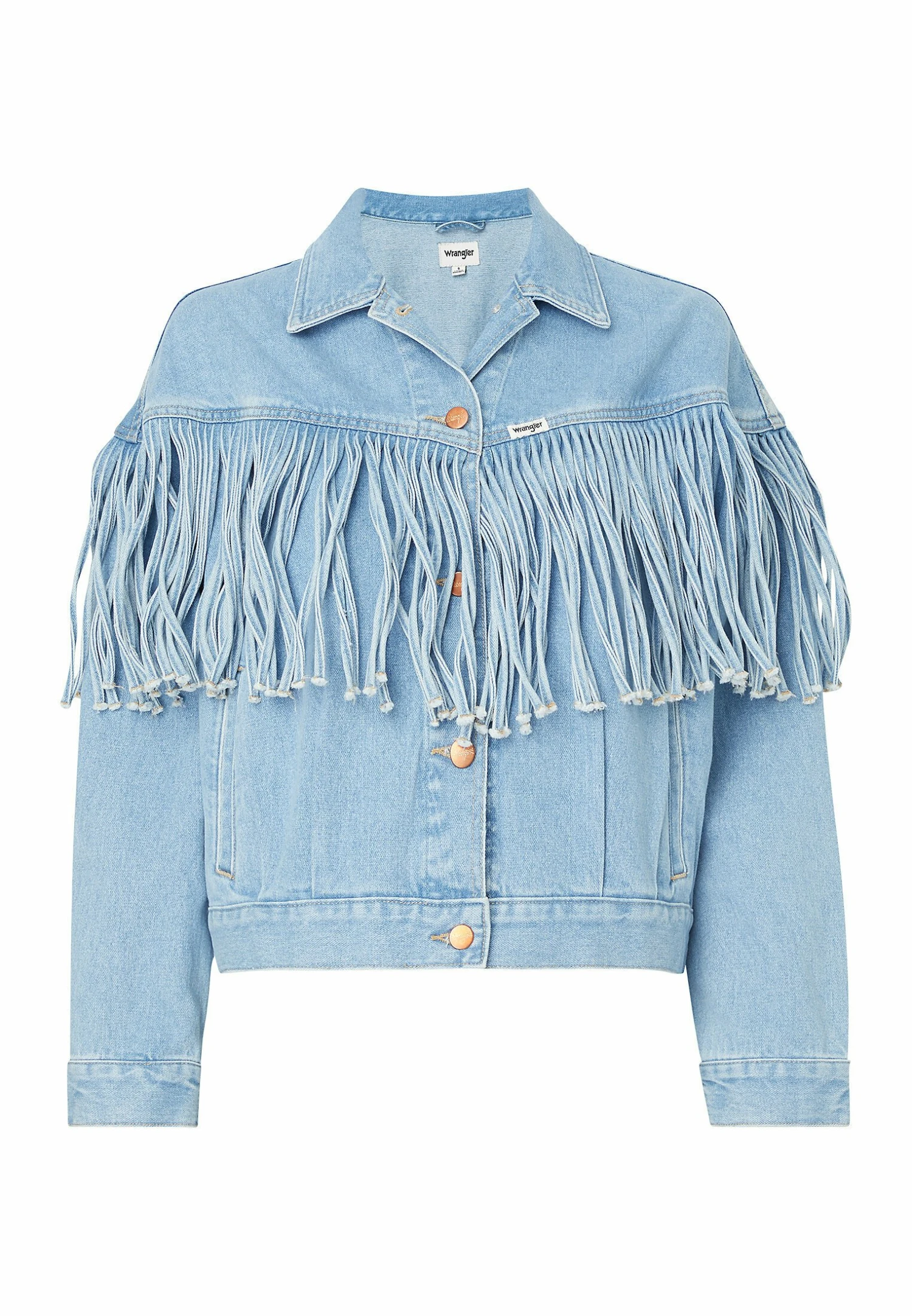 Wrangler Western Fringe - Veste En Jean - Cloud Nine 6 Wrangler Western Fringe - Veste En Jean - Cloud Nine – Image 6