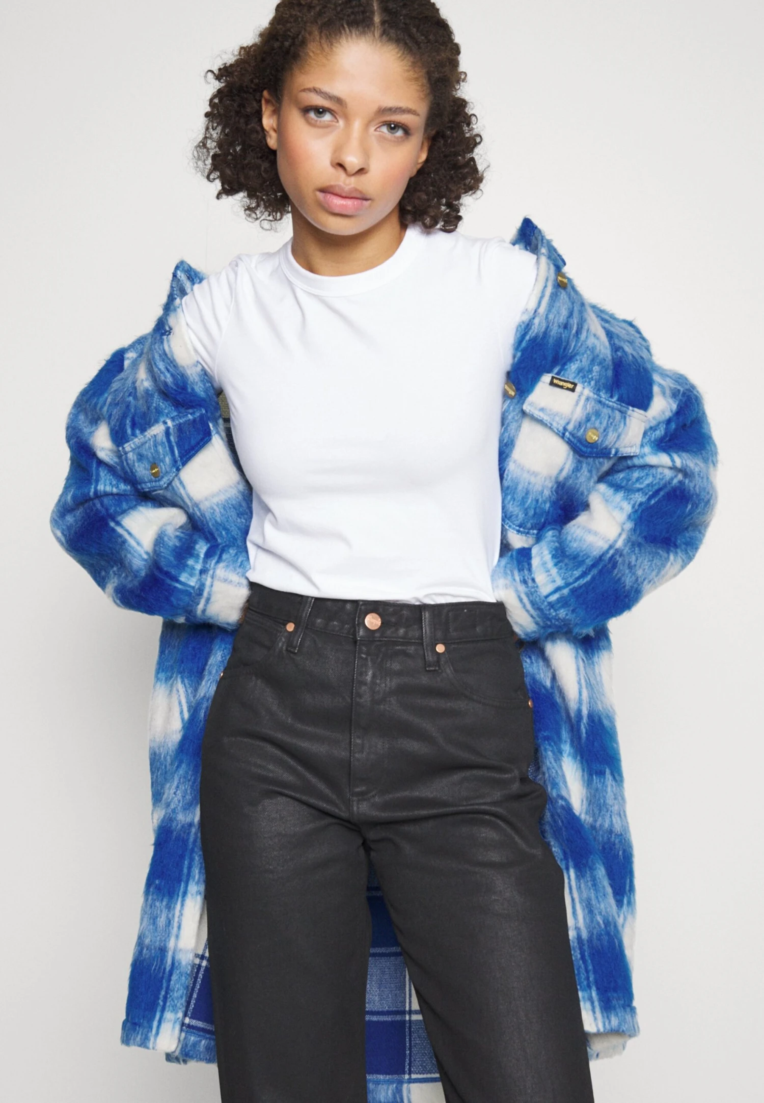 Wrangler Plush Jacket - Manteau Classique - Daphne Blue 7 Wrangler Plush Jacket - Manteau Classique - Daphne Blue – Image 7