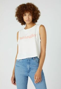 Wrangler Sleeveless - Débardeur - Worn White -Wrangler Promos Boutique bc4178f6d3244abba58f4c42ab9c2e4d