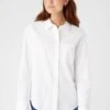 Wrangler 1 Pkt Shirt - Chemisier - White