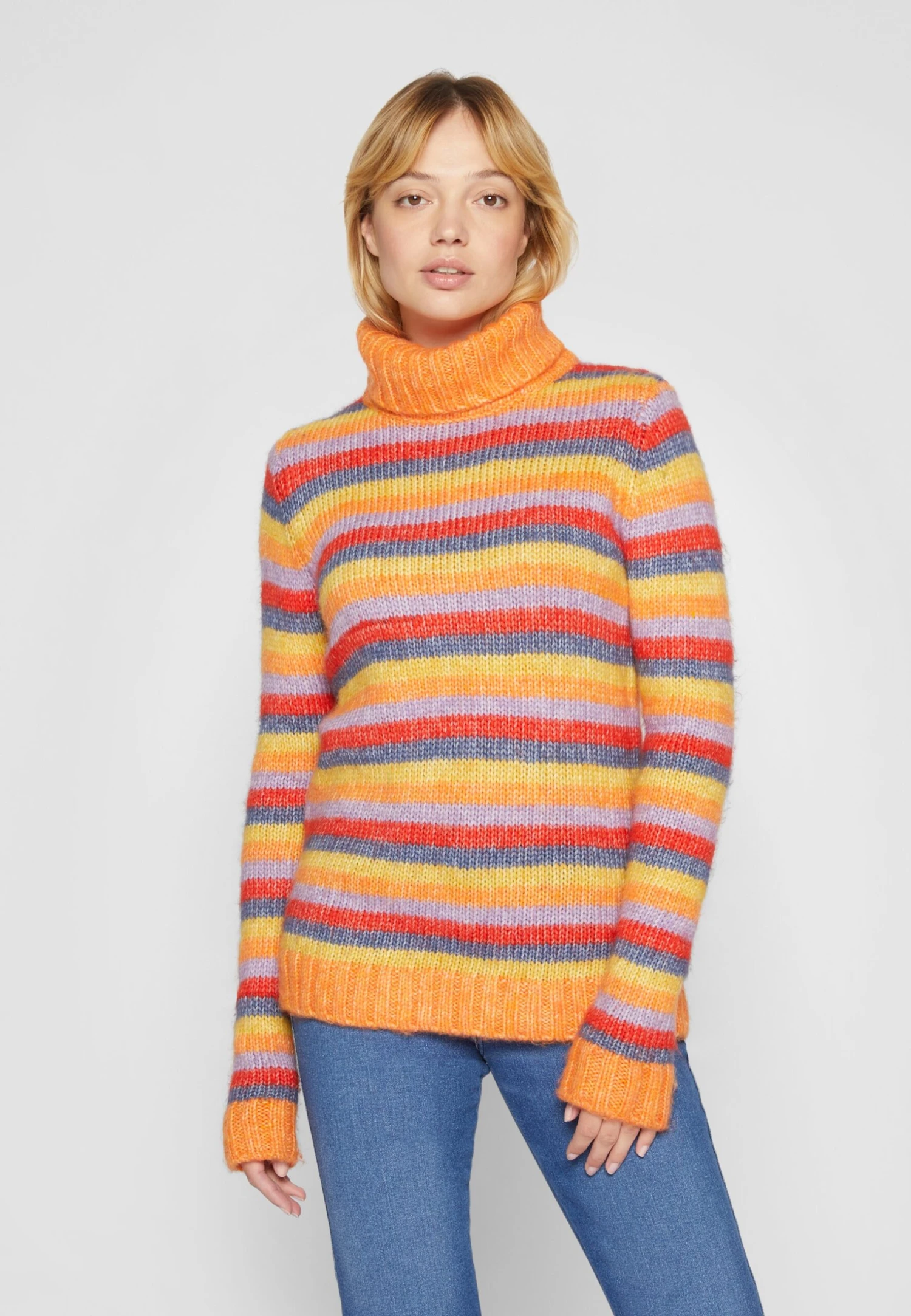 Wrangler Plush Sweater - Pullover - Coral Rose 3 Wrangler Plush Sweater - Pullover - Coral Rose – Image 3