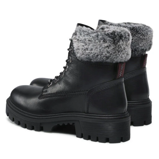 Bottes De Randonnée Wrangler Seattle Alaska Leather WL22505A Black 062 3 Bottes De Randonnée Wrangler Seattle Alaska Leather WL22505A Black 062 – Image 3