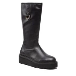 Bottes Wrangler Jane Hi LEather Black 062