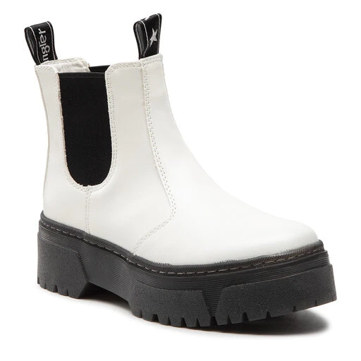 Bottines Chelsea Wrangler Piccadilly Chelsea WL22581A White 051 1 Bottines Chelsea Wrangler Piccadilly Chelsea WL22581A White 051