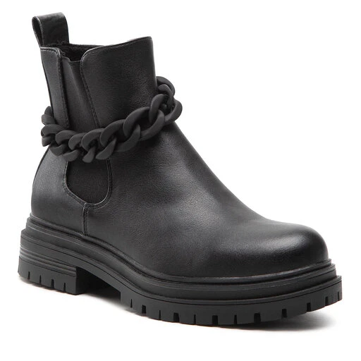 Bottines Wrangler Courtney Chain WL22615A Black 062 1 Bottines Wrangler Courtney Chain WL22615A Black 062