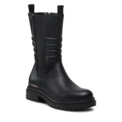 Bottines Wrangler Courtney Moto Chelsea WL22618A Black 062