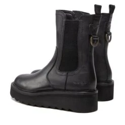 Bottines Wrangler Jane Chelsea Leather WL22536A Black 062 -Wrangler Promos Boutique bottines wrangler jane chelsea leather wl22536a black 062 2