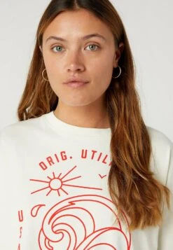 Wrangler Loose - T-Shirt Imprimé - Natural Ecru -Wrangler Promos Boutique c3b22375603d4fa4beac473964c8f881