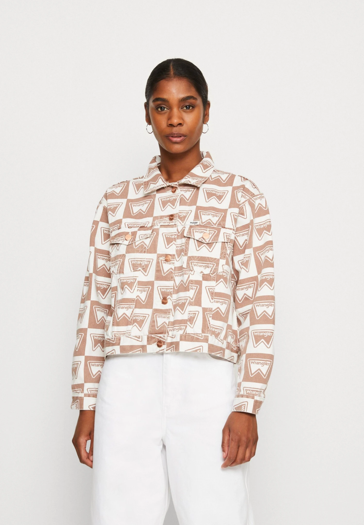 Wrangler Heritage Cut Off Jacket - Veste En Jean - Frapuccino 1 Wrangler Heritage Cut Off Jacket - Veste En Jean - Frapuccino