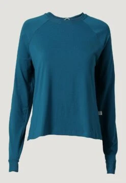 Wrangler Tg Performance - T-Shirt À Manches Longues - Moroccan Blue -Wrangler Promos Boutique cade9cc37db24927bfe682b89b080976