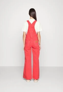 Wrangler Casey Jones Flare Overall - Salopette - Poppy Red -Wrangler Promos Boutique cbec261885254e8bada455c2934b08e9