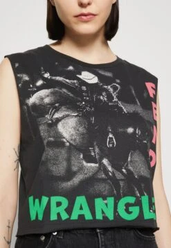 Wrangler Sleeveless - Débardeur - Faded Black -Wrangler Promos Boutique cd82f8115238447db4df1ef14769e7e2