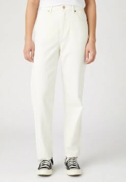 Wrangler Mom - Jean Droit - Vintage White