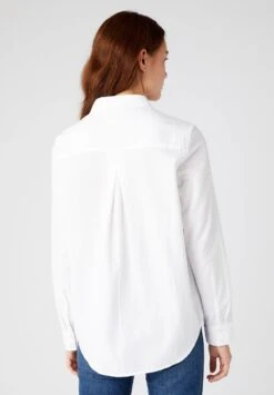 Wrangler 1 Pkt Shirt - Chemisier - White -Wrangler Promos Boutique dbca7715552a46a3bf19586294952dcc