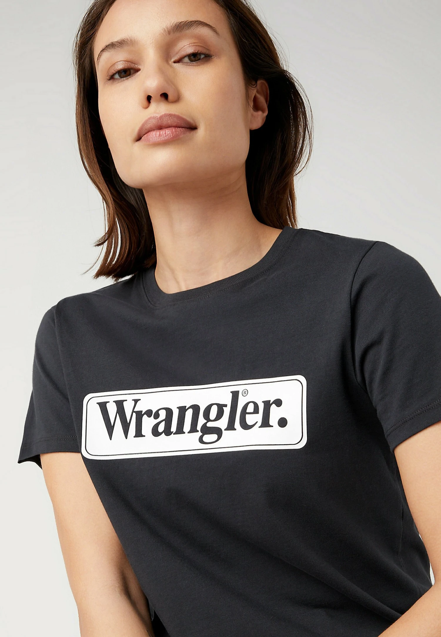 Wrangler Regular - T-Shirt Imprimé - Faded Black 4 Wrangler Regular - T-Shirt Imprimé - Faded Black – Image 4