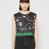 Wrangler Sleeveless - Débardeur - Faded Black