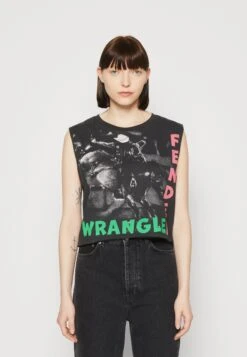 Wrangler Sleeveless - Débardeur - Faded Black