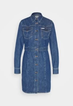 Wrangler Slim Western Dress - Robe Chemise - Curious Cat -Wrangler Promos Boutique ee4009194b97461da7144b0053faac5a