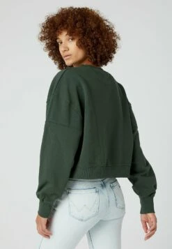 Wrangler Puffy Crew - Sweatshirt - Thyme -Wrangler Promos Boutique ee83886447bb4edd832f30d62ea0e92f