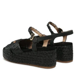 Espadrilles Wrangler Alma Raffia WL31554A Black 062 -Wrangler Promos Boutique espadrilles wrangler alma raffia wl31554a black 062 2