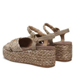 Espadrilles Wrangler Alma Raffia WL31554A Taupe 029 -Wrangler Promos Boutique espadrilles wrangler alma raffia wl31554a taupe 029 2